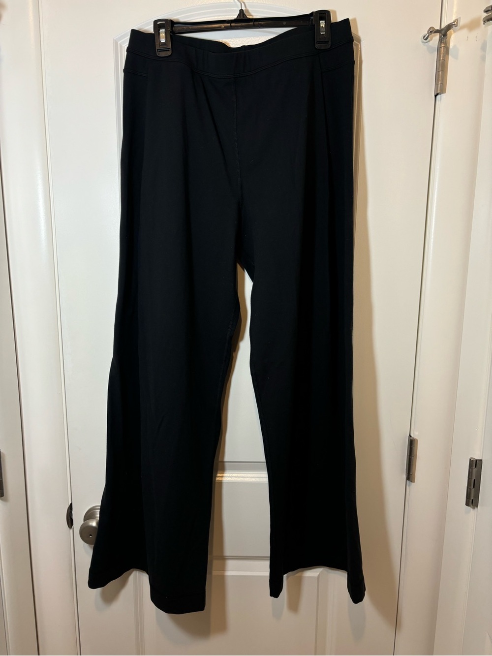 lululemon athletica Black Wide-Leg Pull-On Pants